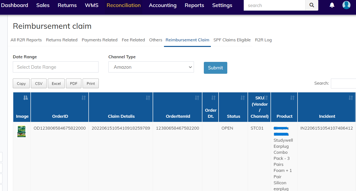 screenshot of eVanik OneWorld Suite